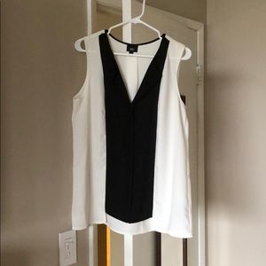 Black & White Blouse